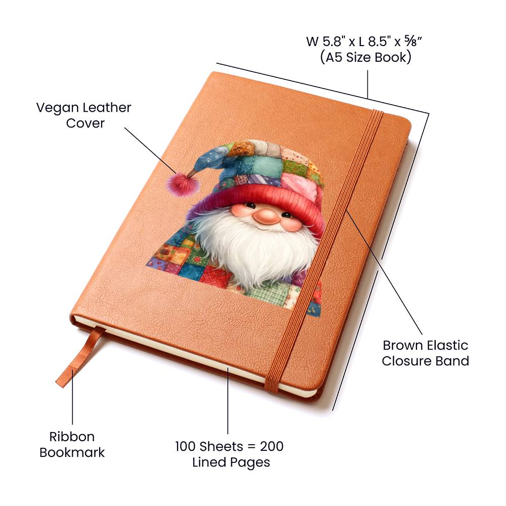 Gnome 0496 - Vegan Leather Journal