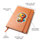 Cute Seahorse sticker 145 - Vegan Leather Journal