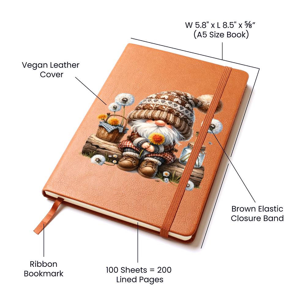 Gnome 0862 - Vegan Leather Journal