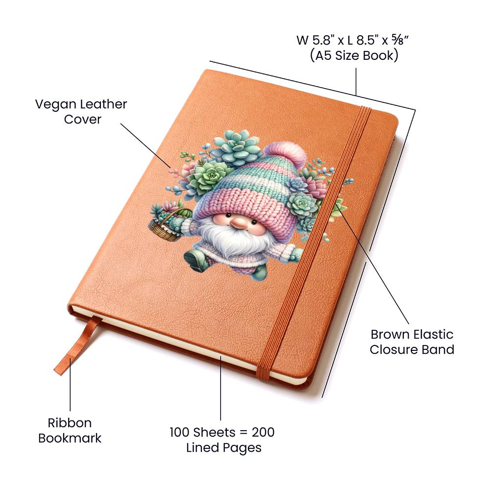 Gnome 0049 - Vegan Leather Journal