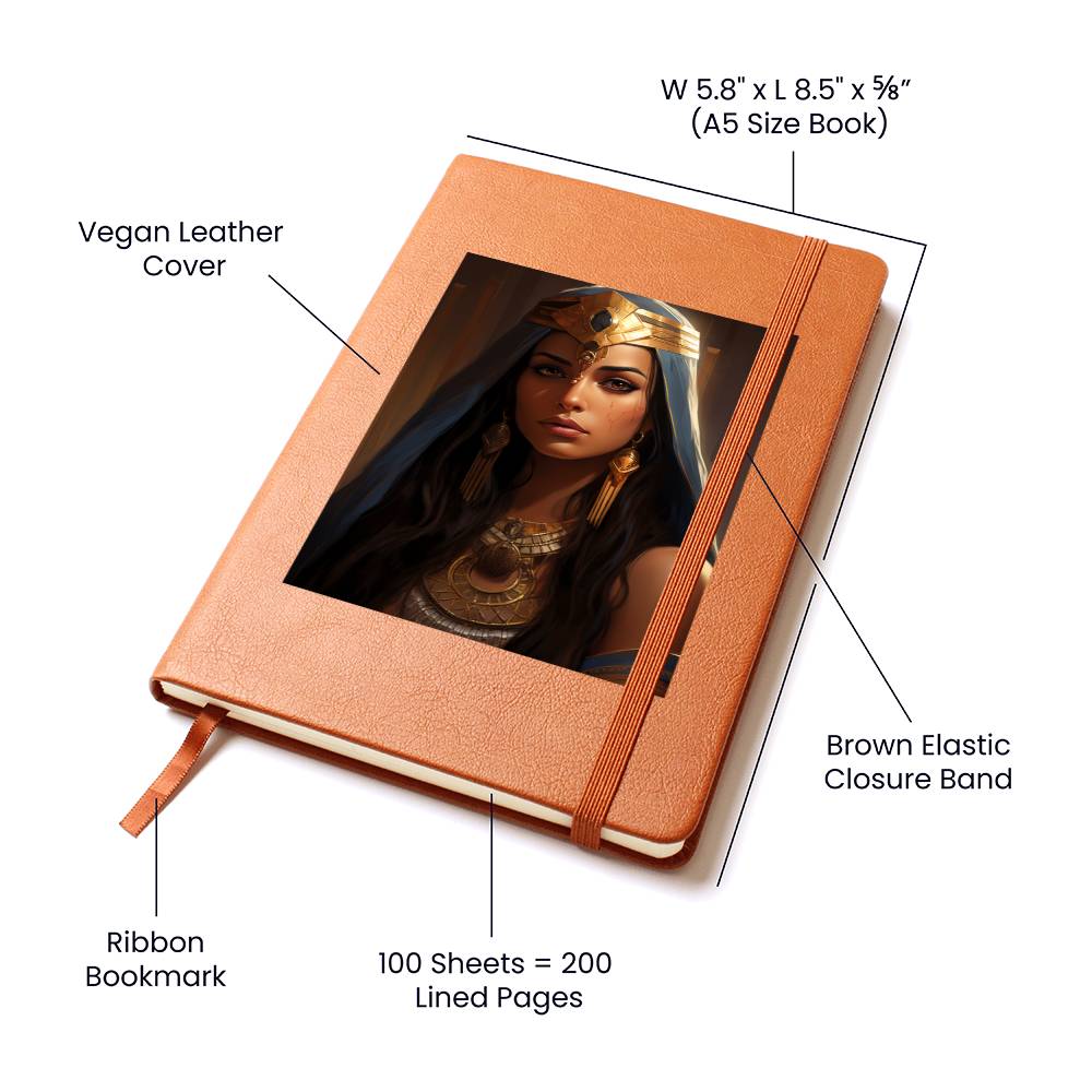 Goddess 084 - Vegan Leather Journal
