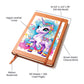 Cute Unicorn 037 - Vegan Leather Journal