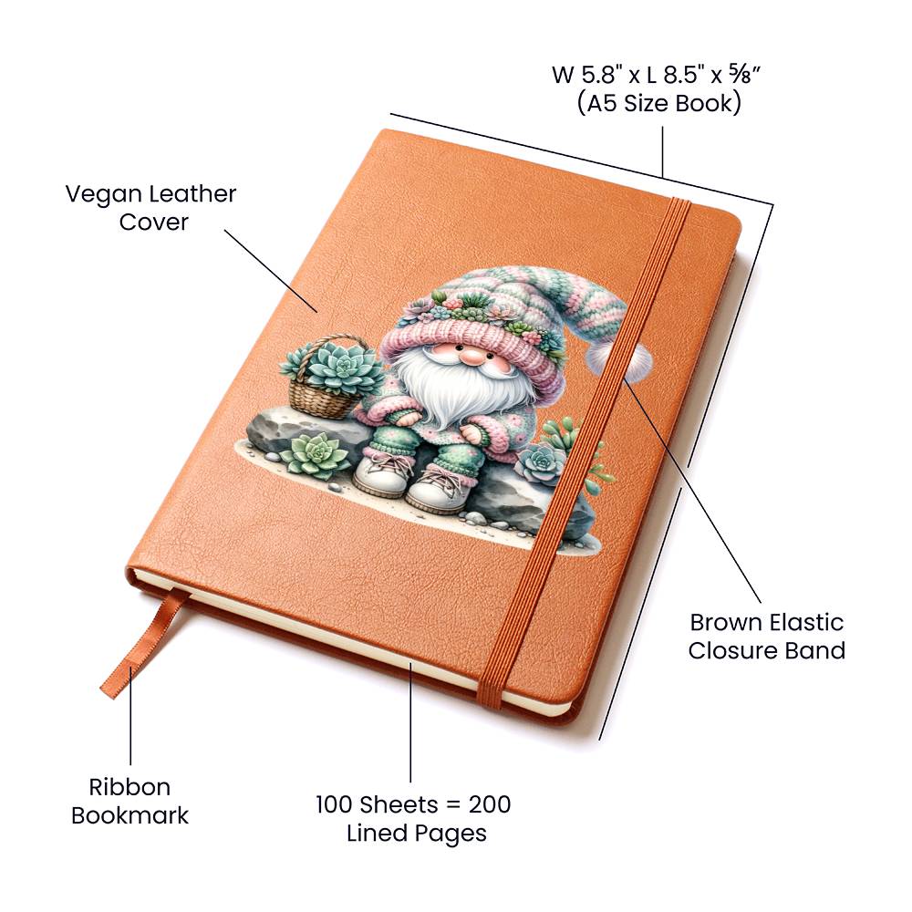 Gnome 1334 - Vegan Leather Journal