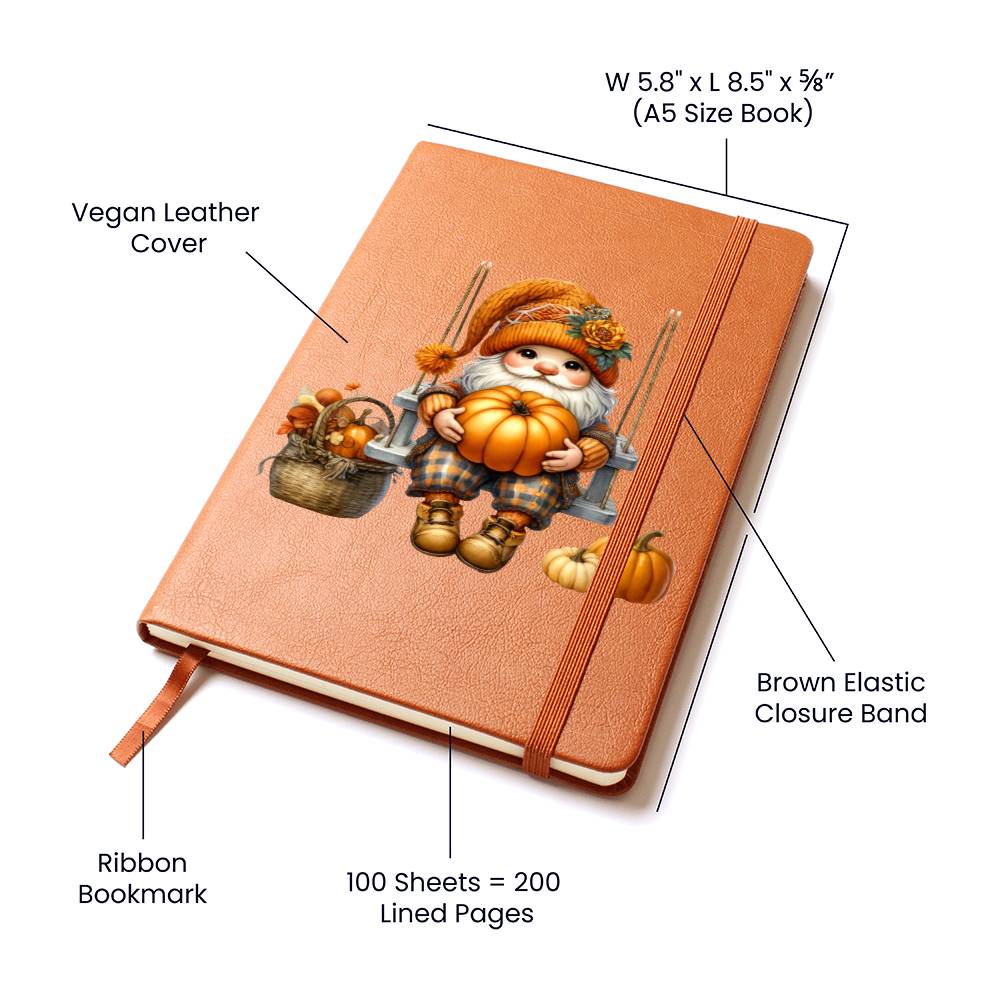 Gnome 0614 - Vegan Leather Journal