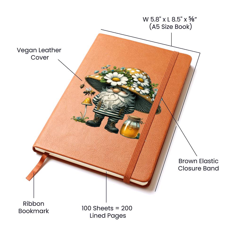 Gnome 0370 - Vegan Leather Journal
