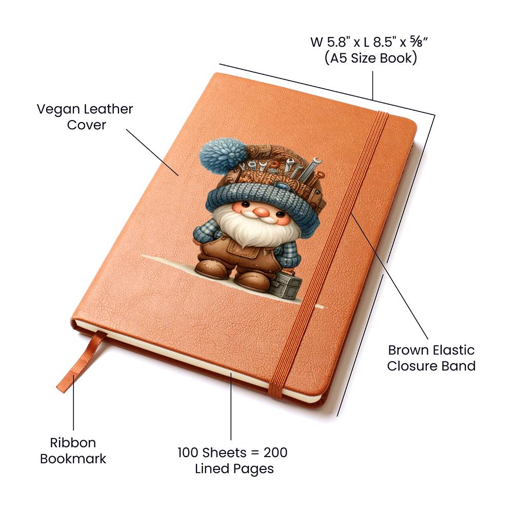 Gnome 0532 - Vegan Leather Journal