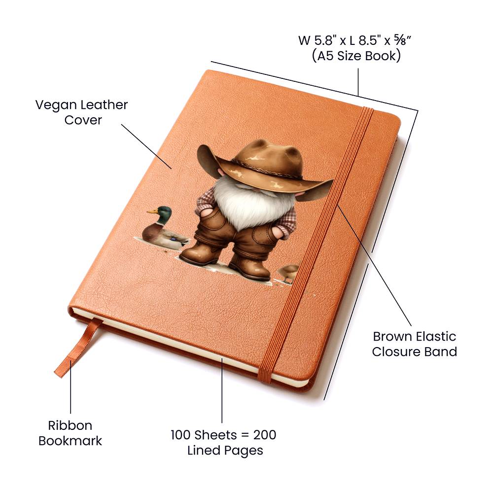 Gnome 0448 - Vegan Leather Journal