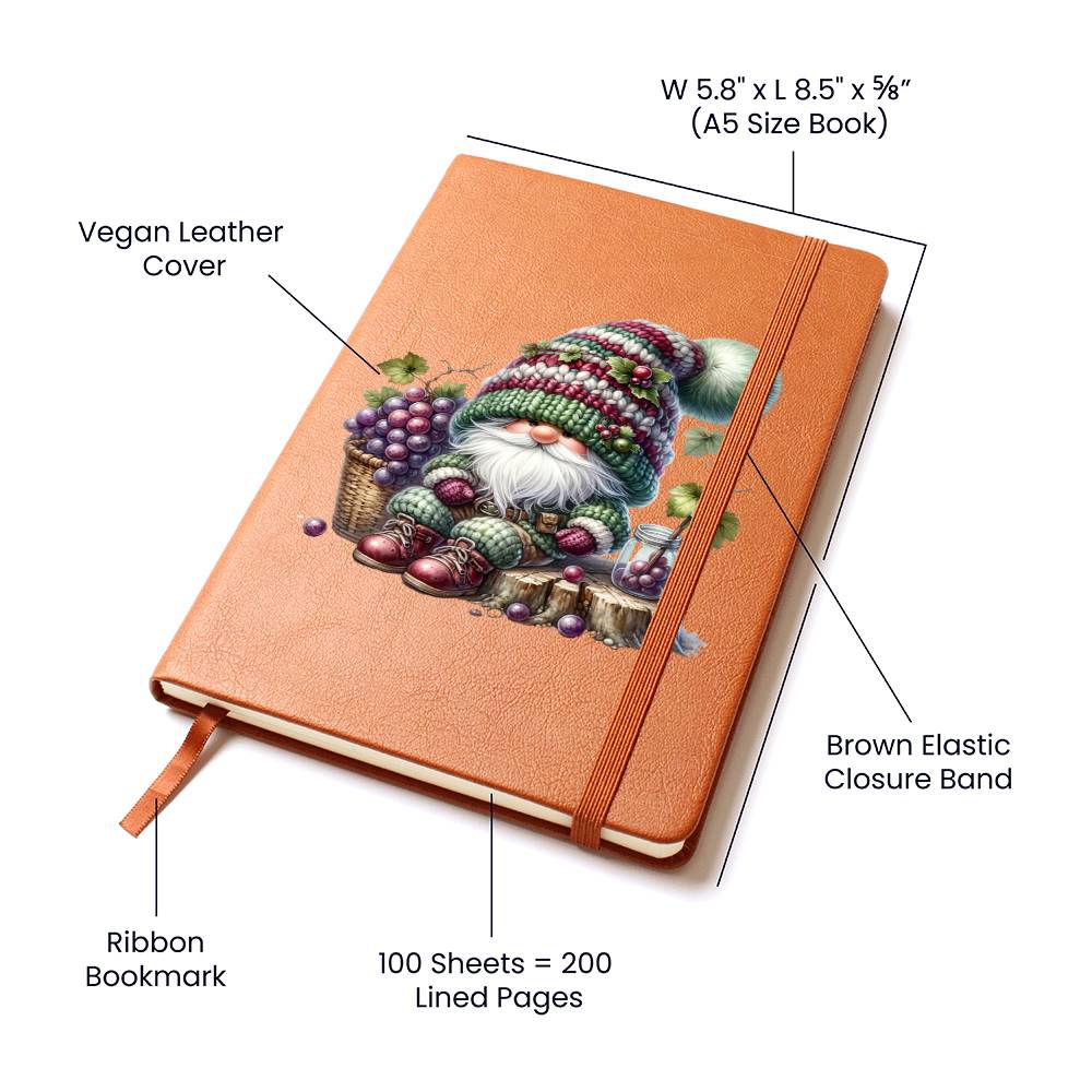 Gnome 0362 - Vegan Leather Journal