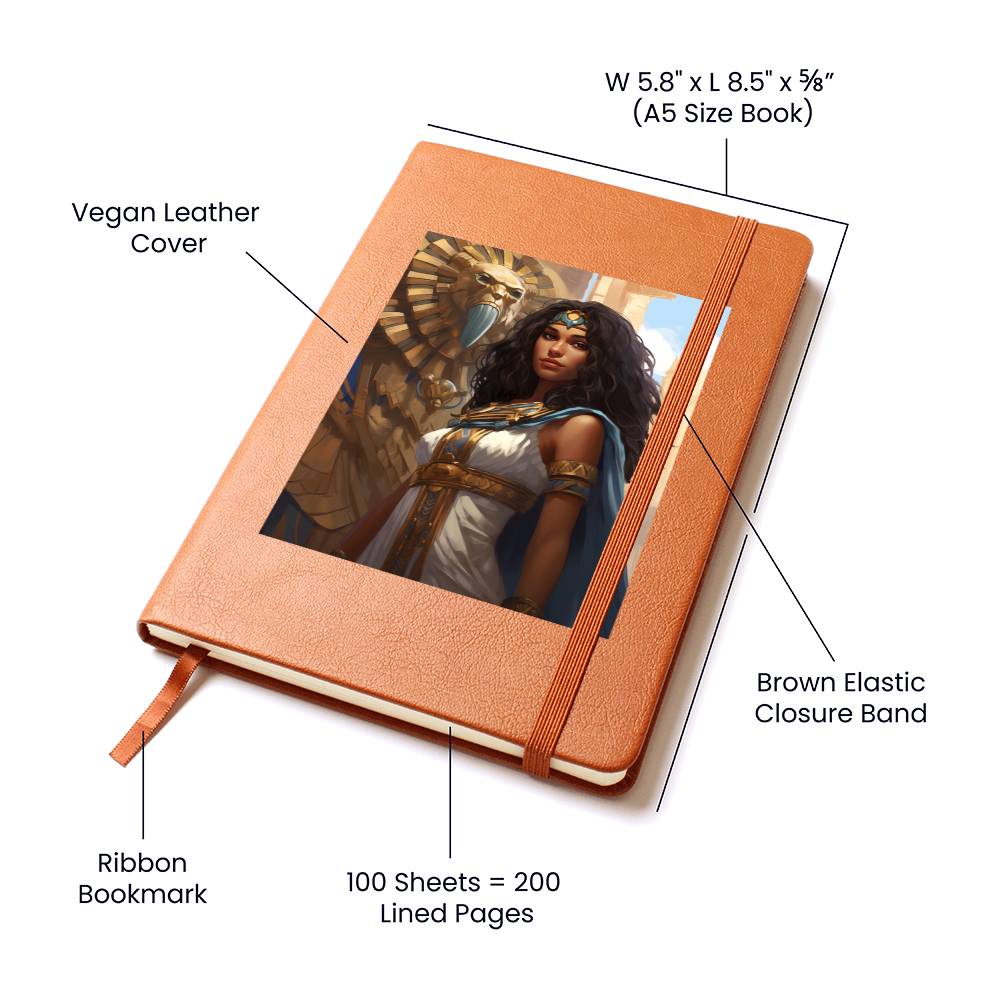 Goddess 089 - Vegan Leather Journal