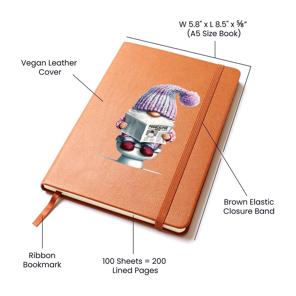 Gnome 0698 - Vegan Leather Journal