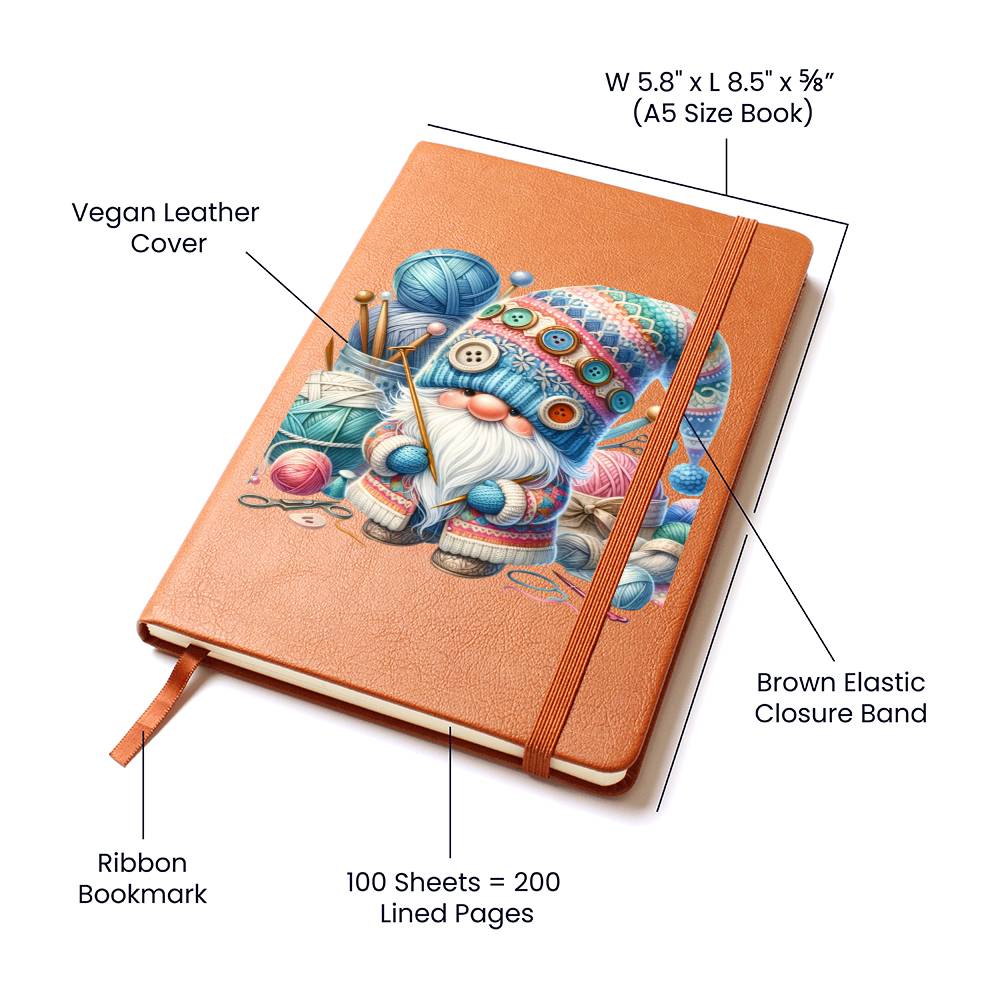 Gnome 0227 - Vegan Leather Journal