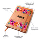Becky (Tropical Flowers) - Vegan Leather Journal