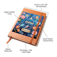 Birds And Floral Design 176 - Vegan Leather Journal