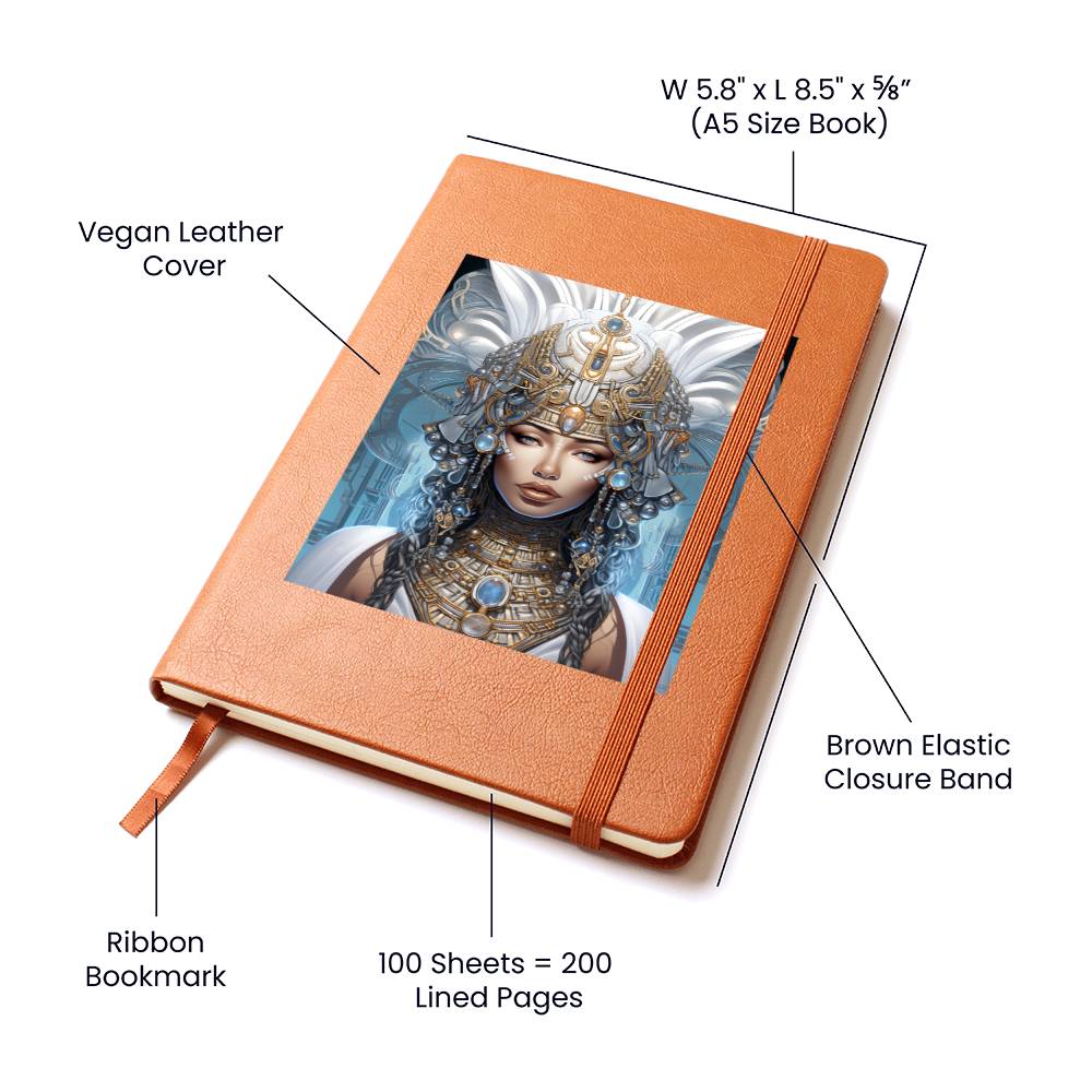 Goddess 069 - Vegan Leather Journal