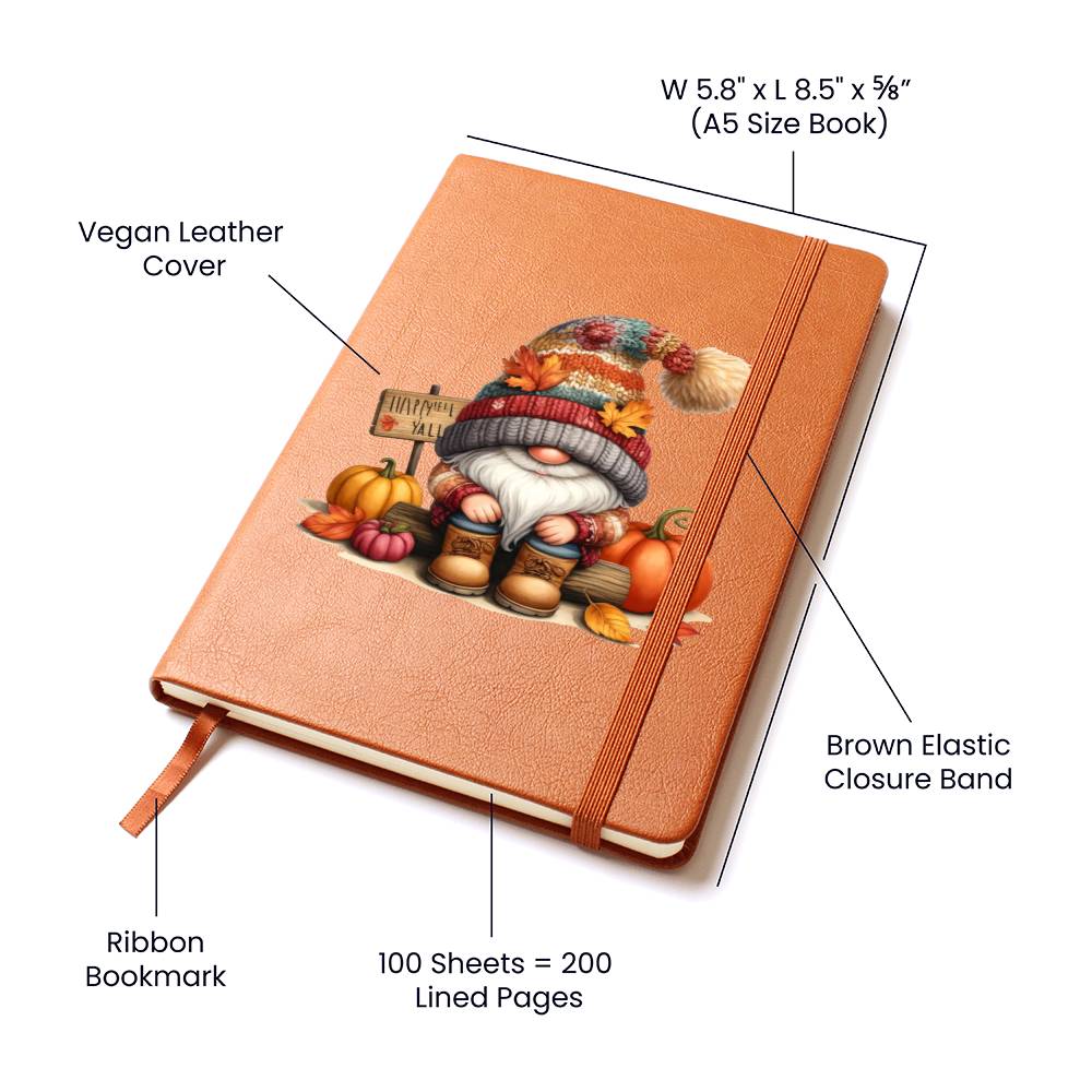 Gnome 0637 - Vegan Leather Journal