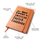 American English Coonhound - Vegan Leather Journal