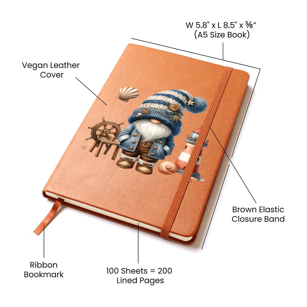 Gnome 0511 - Vegan Leather Journal