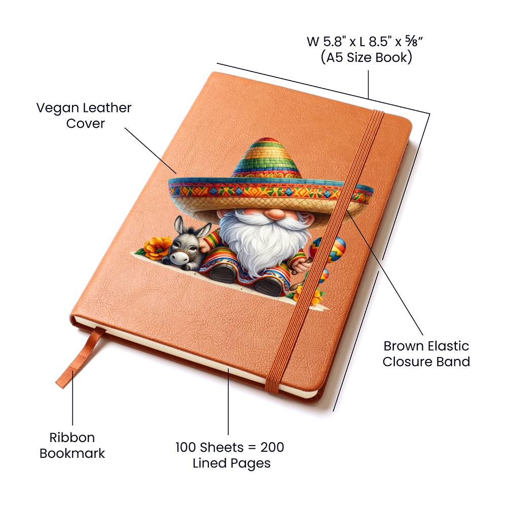 Gnome 0319 - Vegan Leather Journal