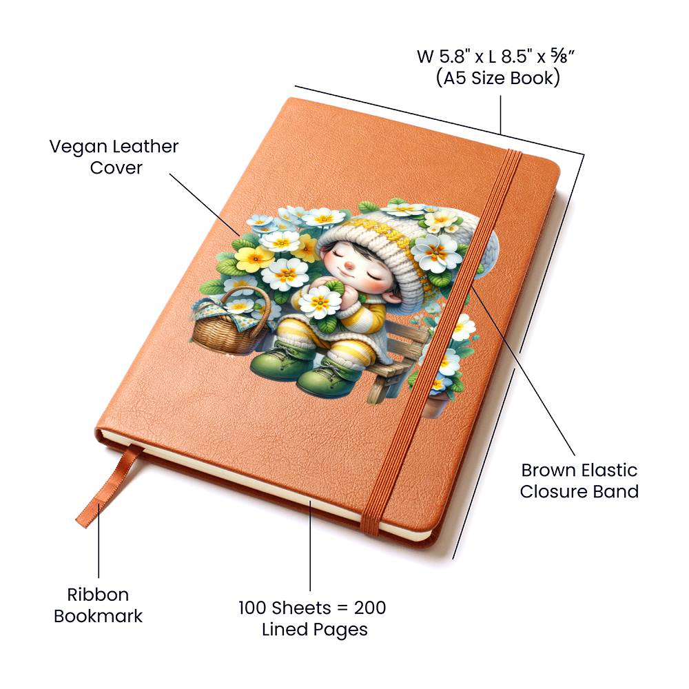 Gnome 0908 - Vegan Leather Journal