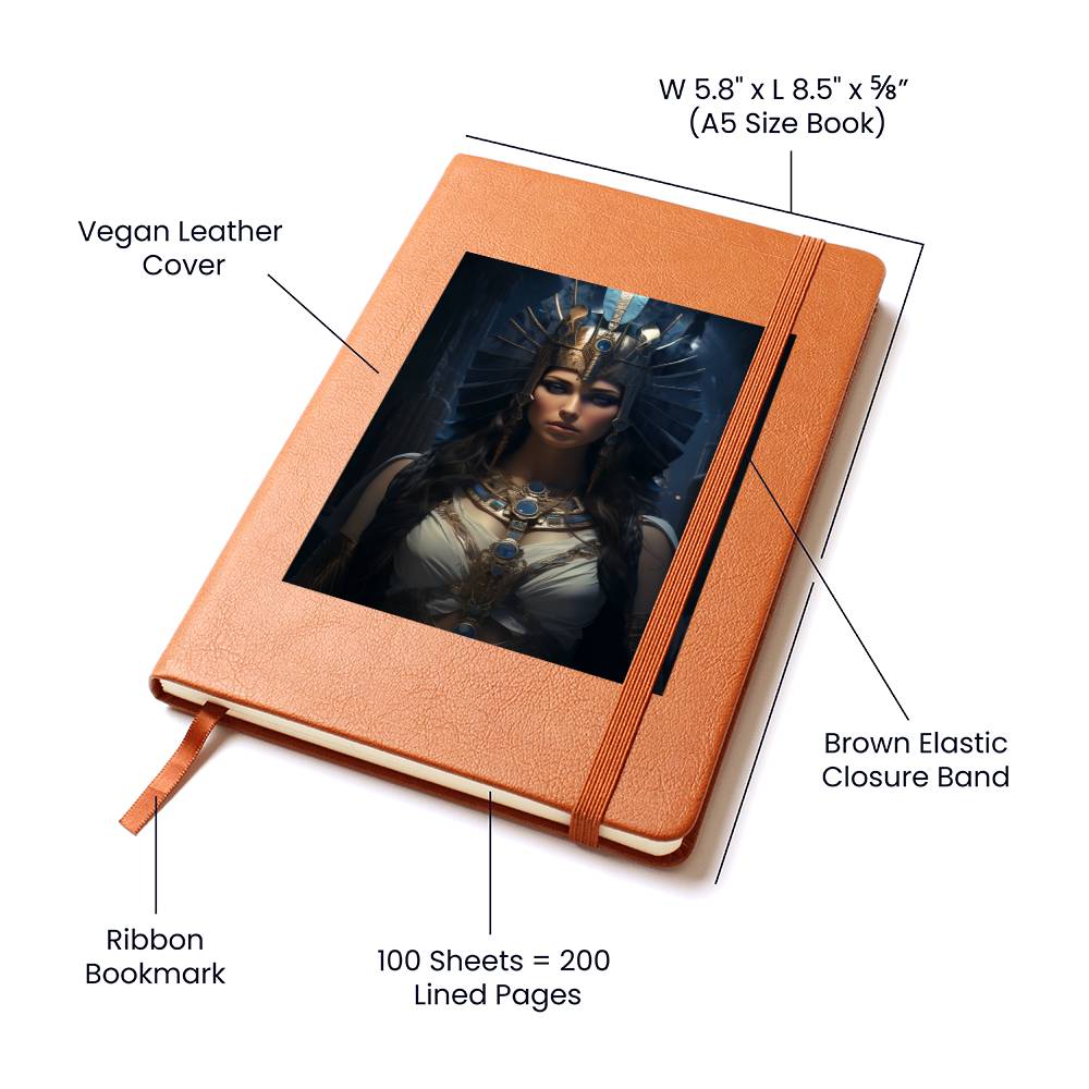 Goddess 074 - Vegan Leather Journal