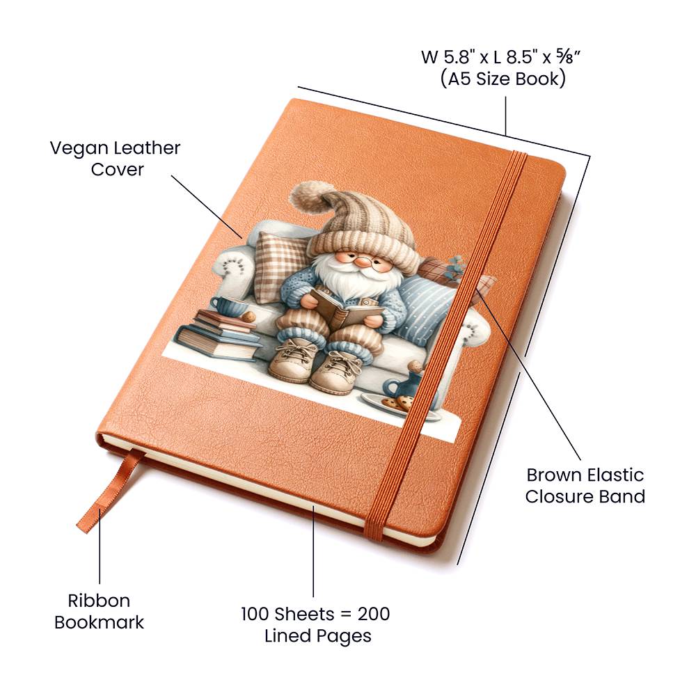 Gnome 1342 - Vegan Leather Journal