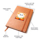 Cute Halloween Sticker 116 - Vegan Leather Journal