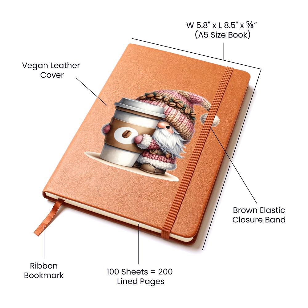 Gnome 0424 - Vegan Leather Journal