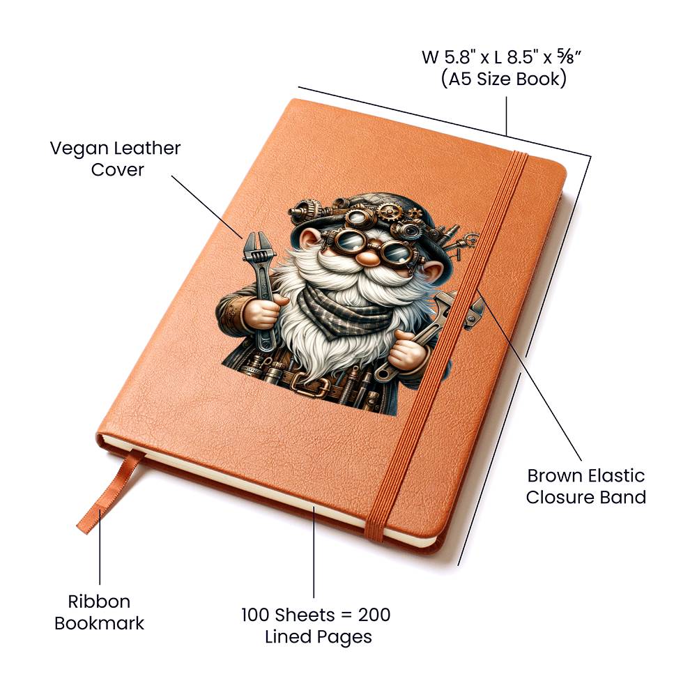 Gnome 0916 - Vegan Leather Journal