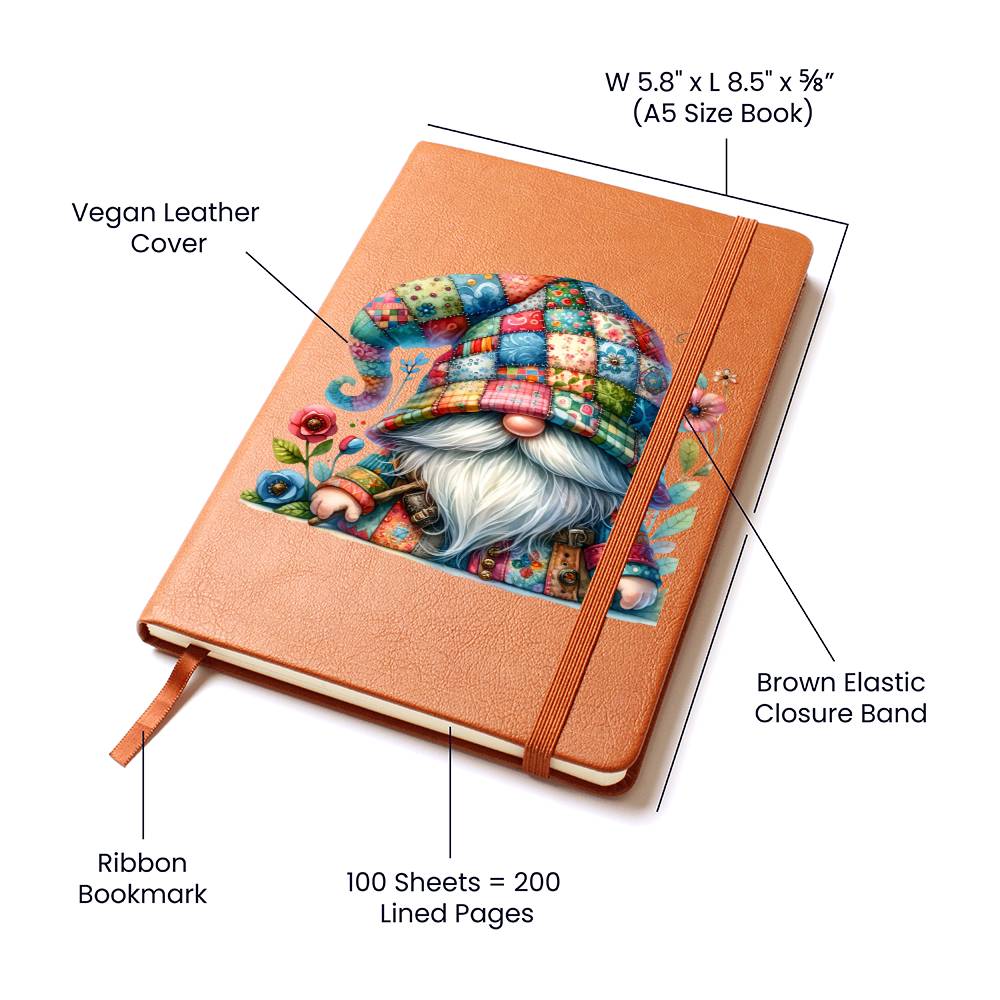 Gnome 0503 - Vegan Leather Journal