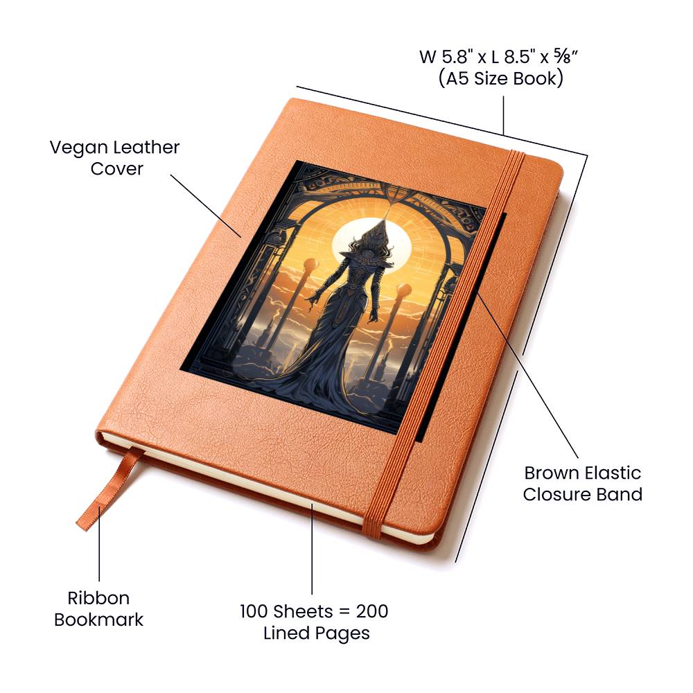 Goddess 052 - Vegan Leather Journal