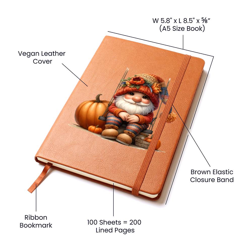 Gnome 0608 - Vegan Leather Journal