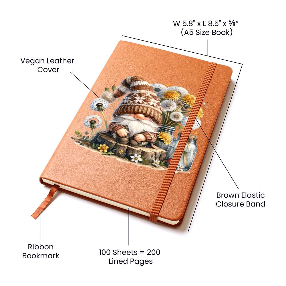 Gnome 0830 - Vegan Leather Journal