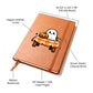 Cute Halloween Sticker 115 - Vegan Leather Journal