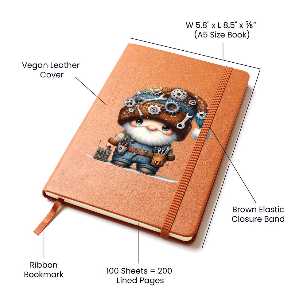 Gnome 0574 - Vegan Leather Journal