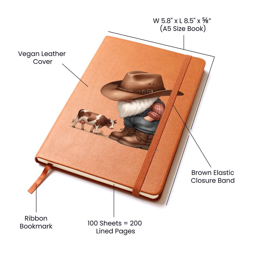 Gnome 0450 - Vegan Leather Journal