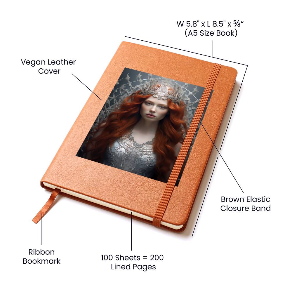 Goddess 038 - Vegan Leather Journal