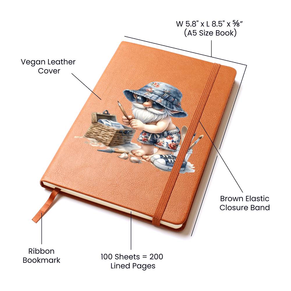 Gnome 0021 - Vegan Leather Journal