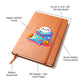 Cute Halloween Sticker 026 - Vegan Leather Journal