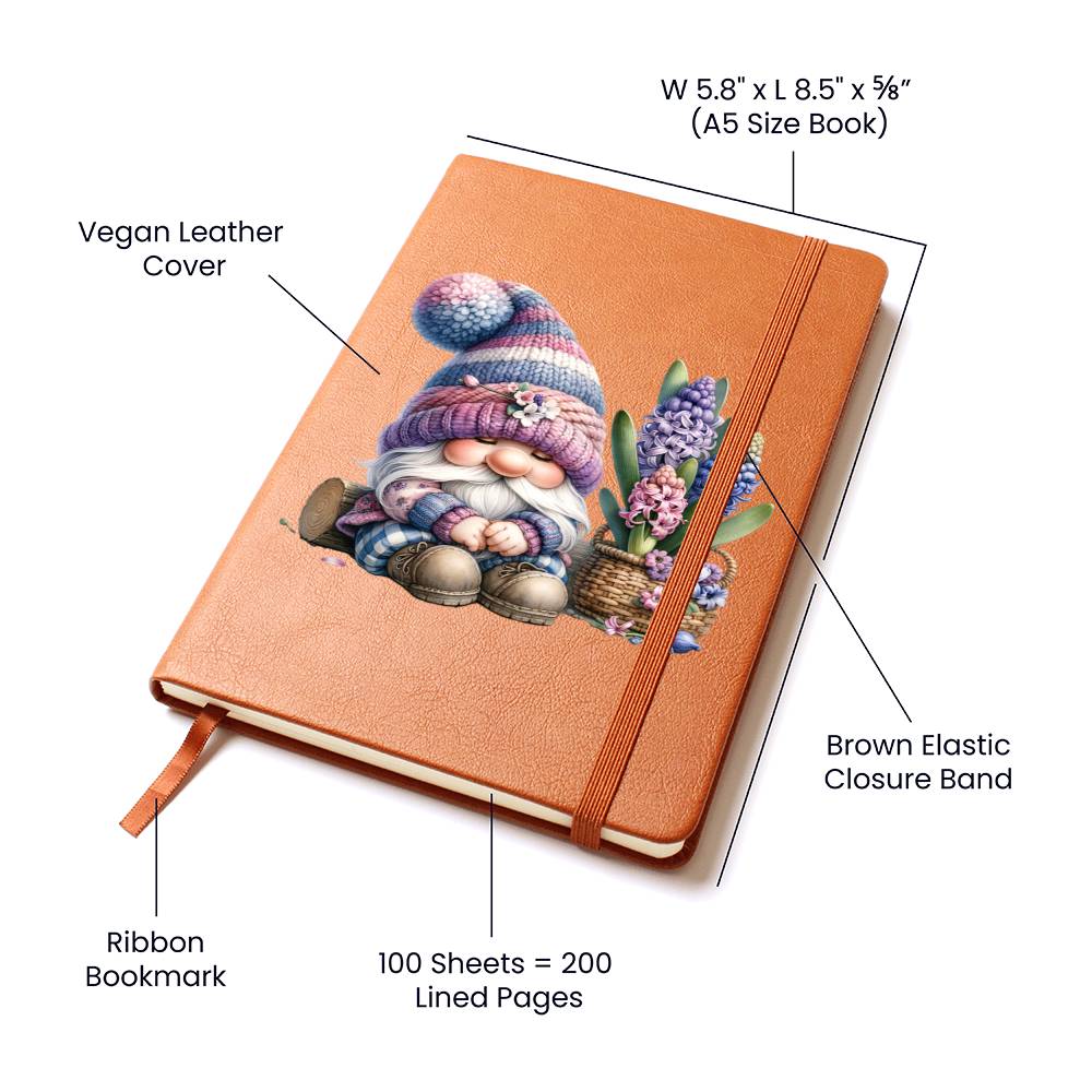 Gnome 1267 - Vegan Leather Journal