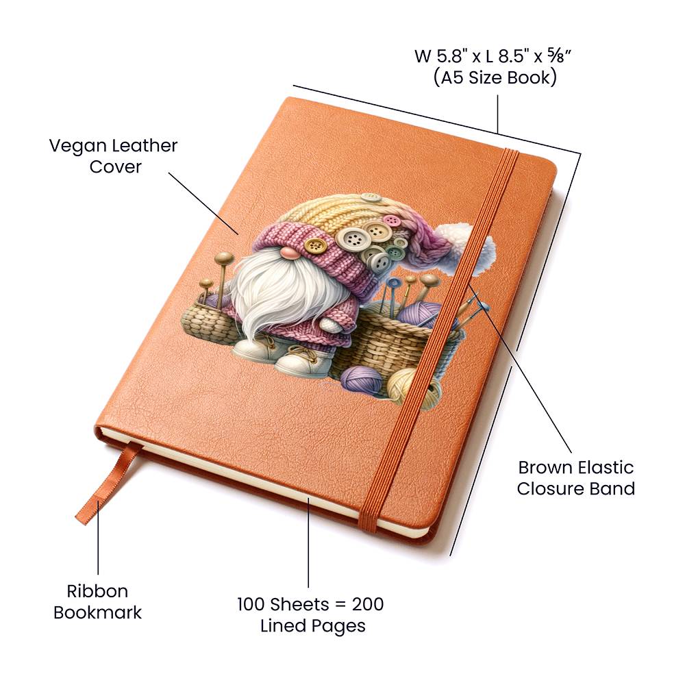 Gnome 0330 - Vegan Leather Journal