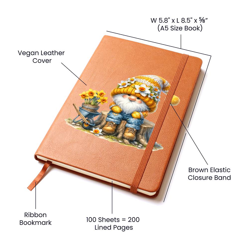 Gnome 0239 - Vegan Leather Journal