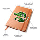 Cute Crocodile sticker 34 - Vegan Leather Journal