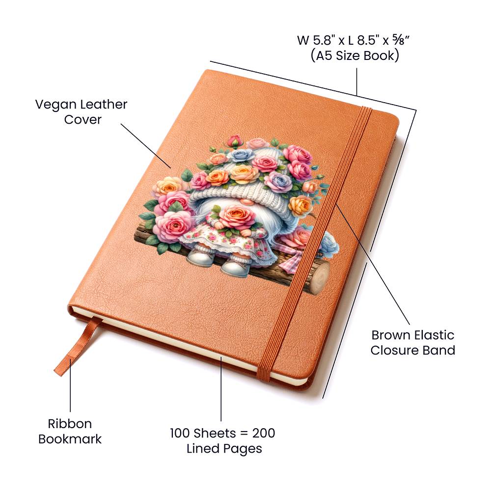 Gnome 0268 - Vegan Leather Journal