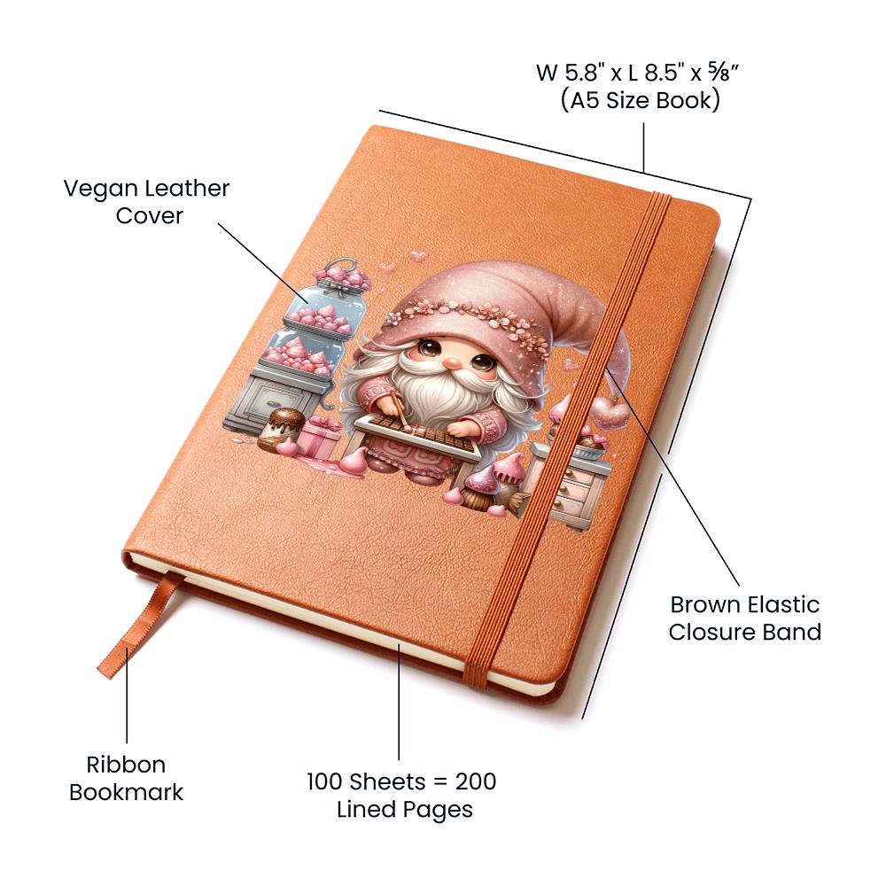 Gnome 0161 - Vegan Leather Journal