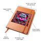 Valentine's Day Cat And Zipper 018 - Vegan Leather Journal