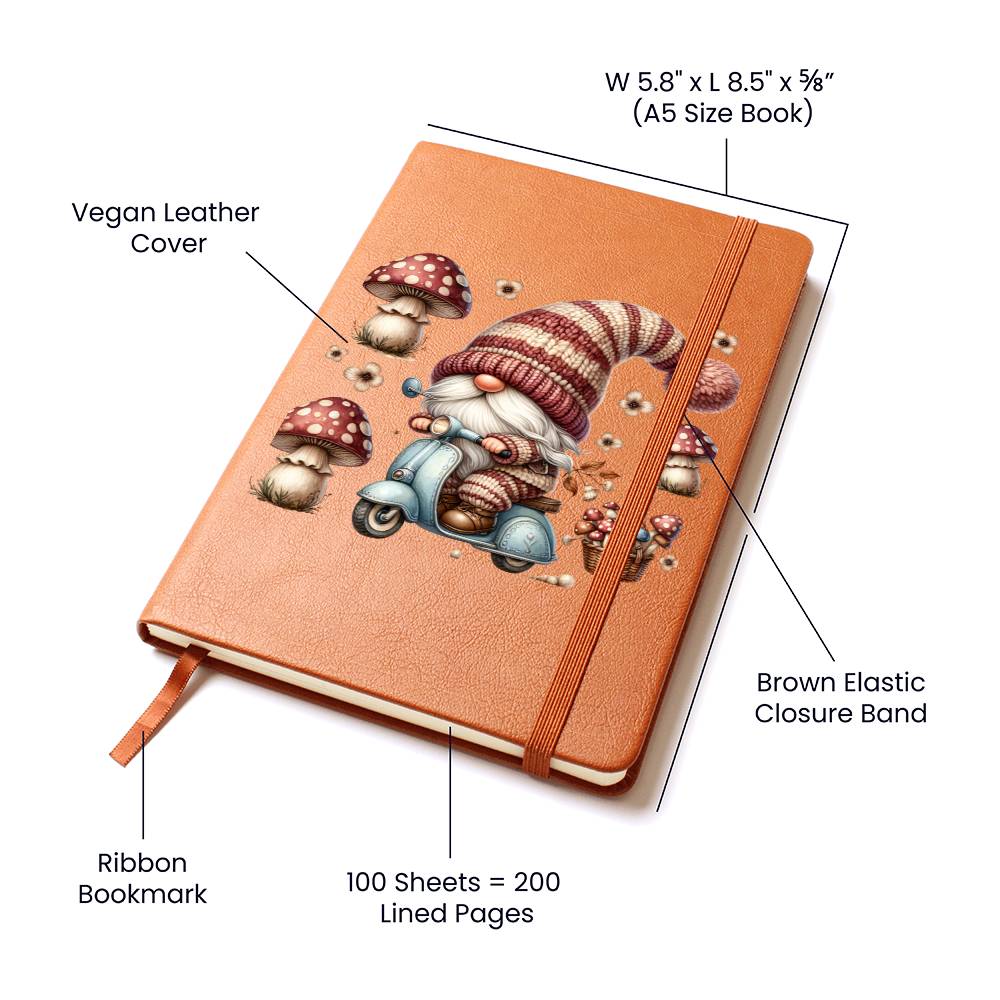 Gnome 0355 - Vegan Leather Journal