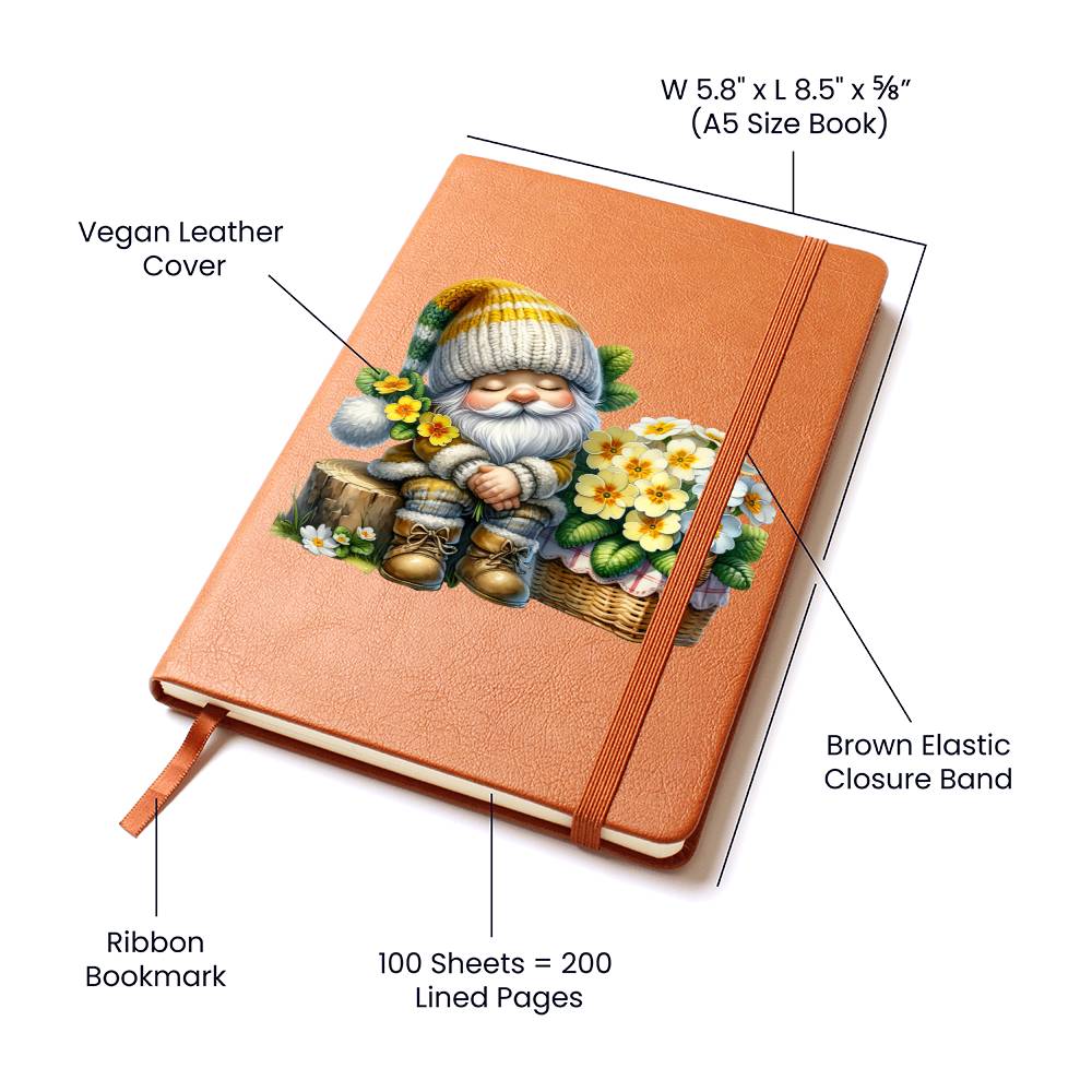 Gnome 0809 - Vegan Leather Journal