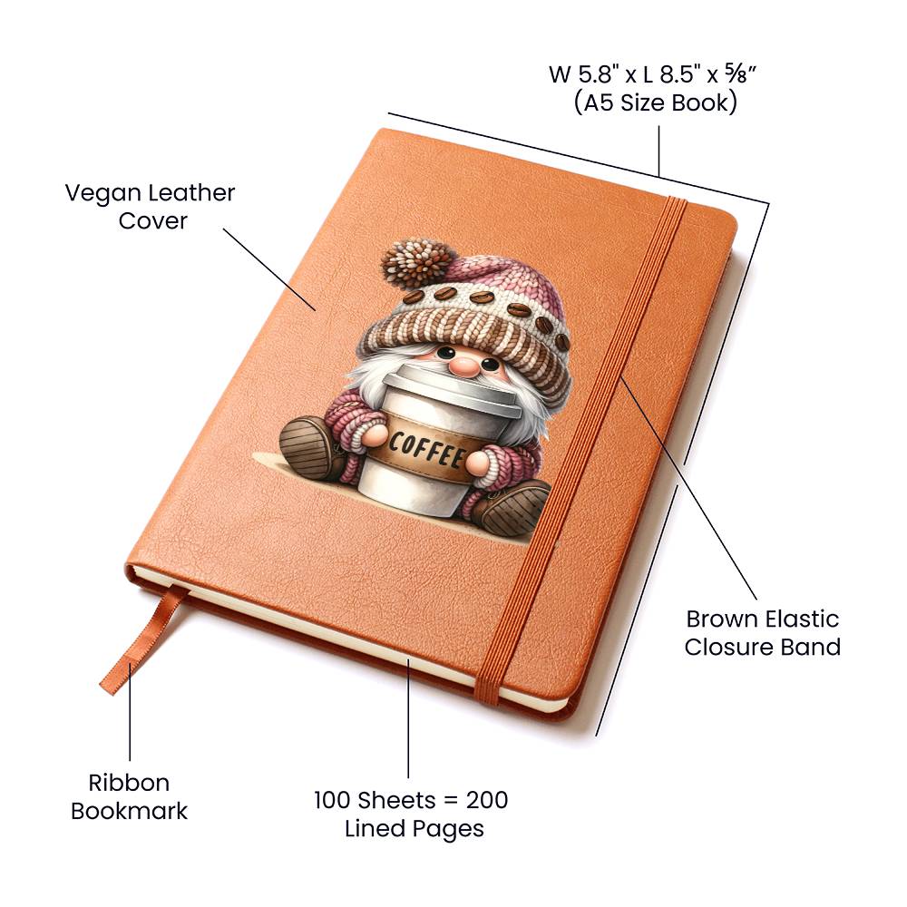 Gnome 0423 - Vegan Leather Journal