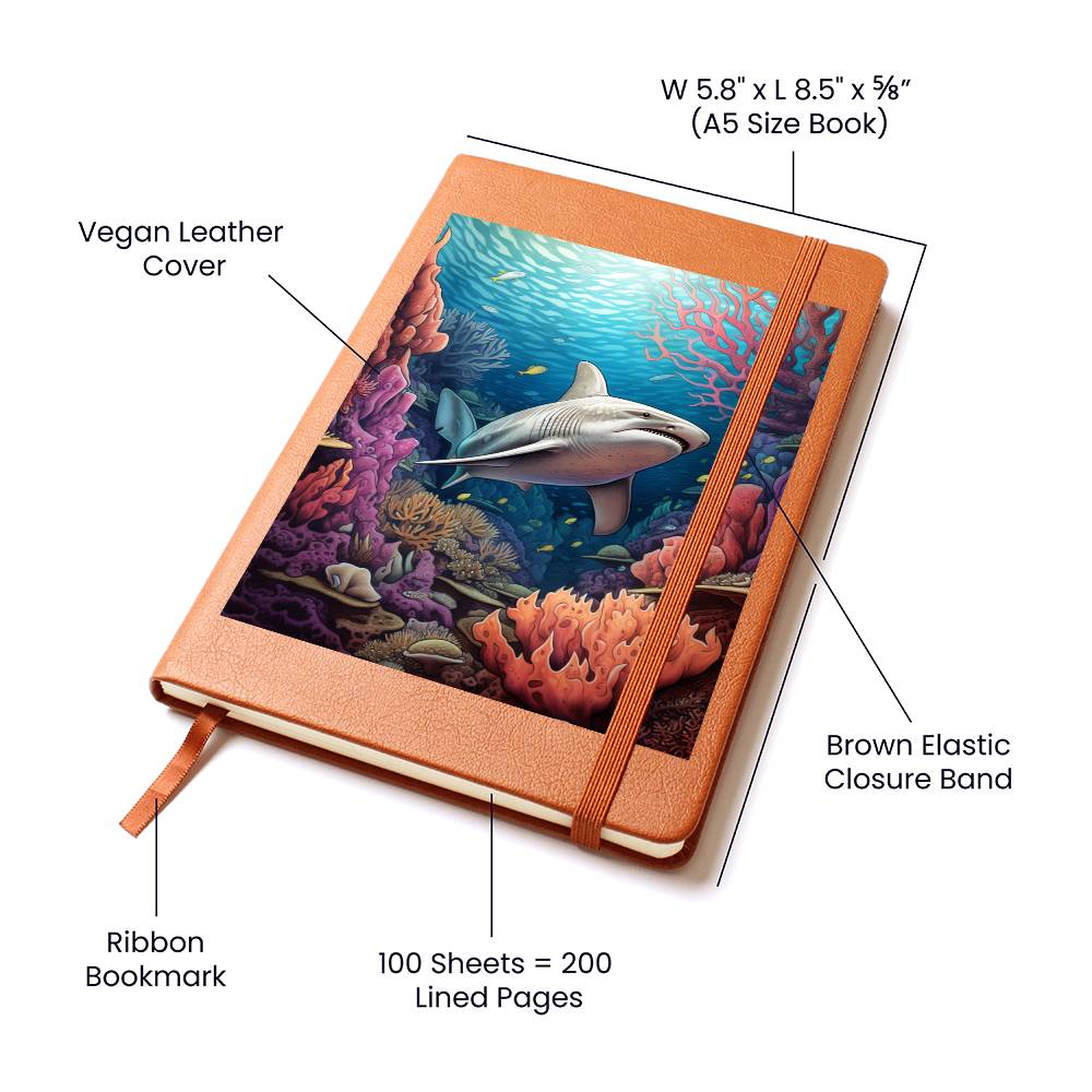 Minimalist BOHO Art 094 - Vegan Leather Journal