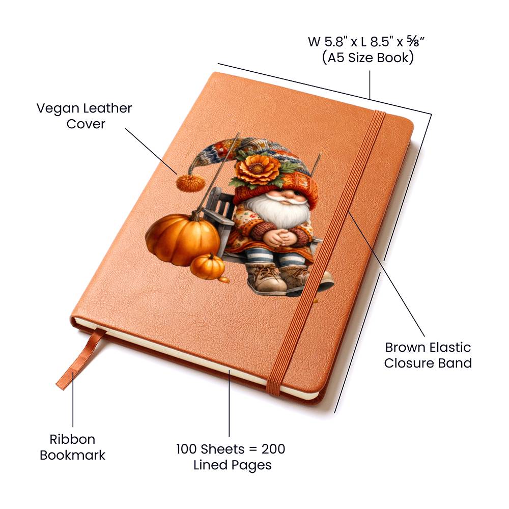 Gnome 0611 - Vegan Leather Journal